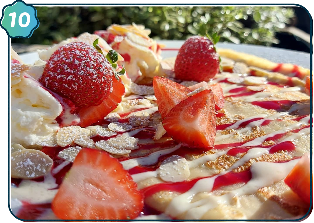 French pastries & crepes